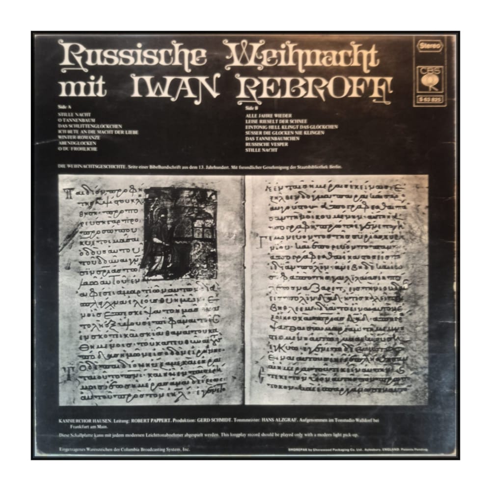 Iwan Rebroff: Russische Weihnacht