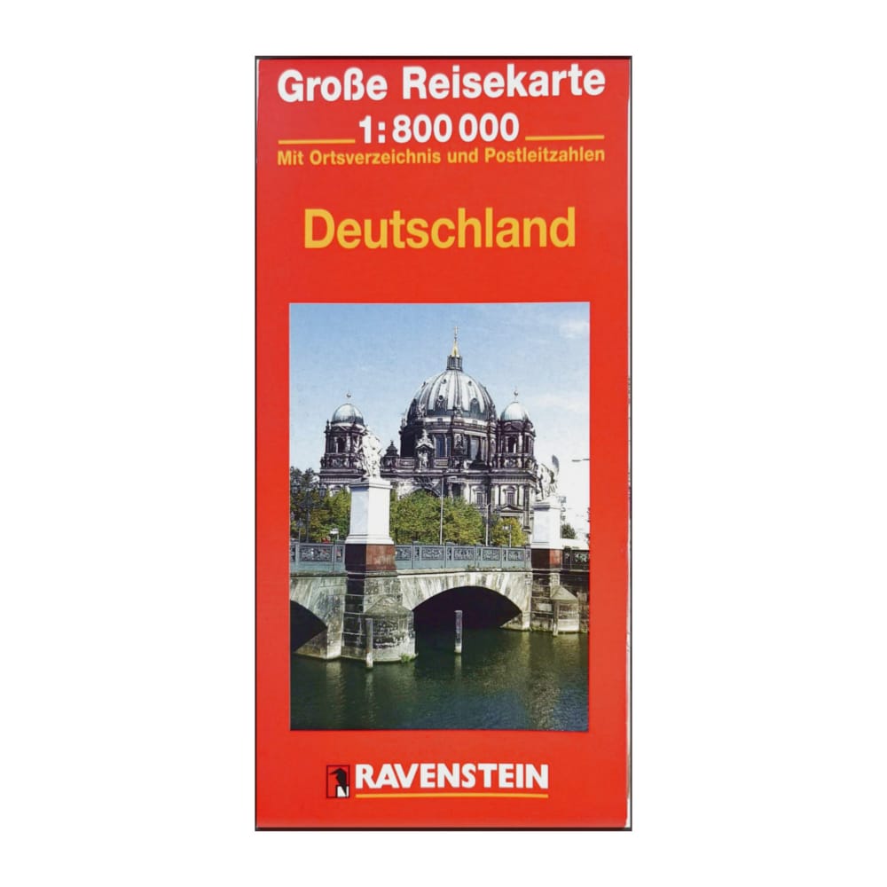 Road Map Germany: Carte Routière Deutschland