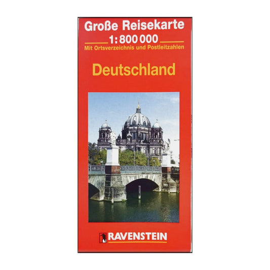 Road Map Germany: Carte Routière Deutschland