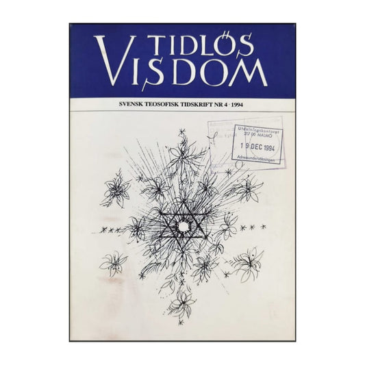 Svensk Teosofisk Tidskrift 1994 Nr 4