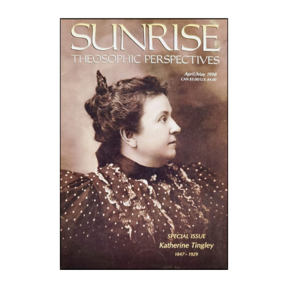 Sunrise Theosophic Perspectives 1998/4-5