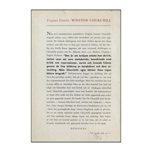 Virginia Cowles: Winston Churchill
