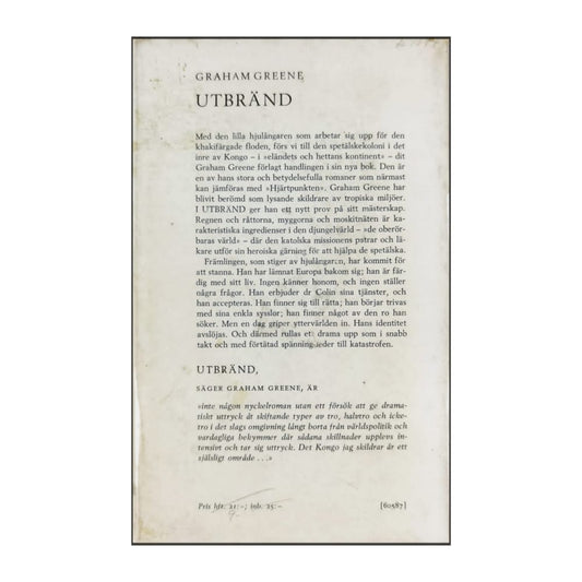 Graham Greene: Utbränd