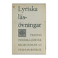 Staffan Björck: Lyriska Läsövningar