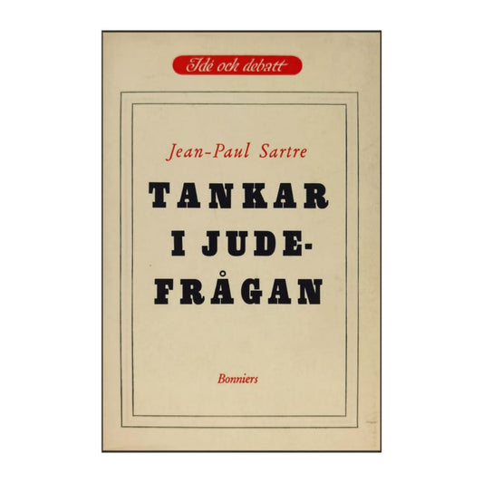 Jean-Paul Sartre: Tankar I Judefrågan