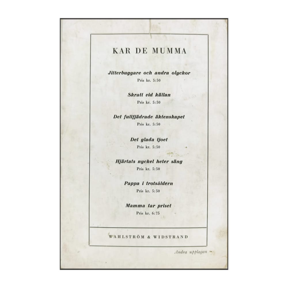 Kar De Mumma: Pappa Går Köksvägen