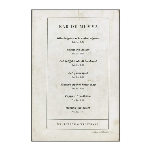 Kar De Mumma: Pappa Går Köksvägen