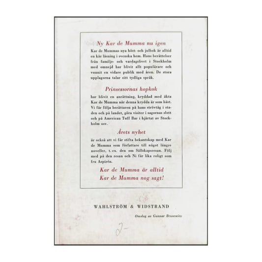Kar De Mumma: Prinsessornas Hopbok