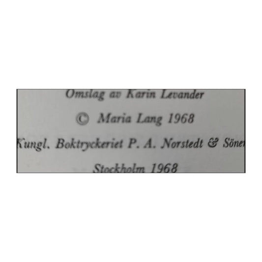 Maria Lang: Ingen Returbiljett