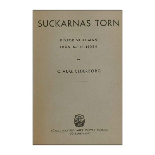 Carl August Cederborg: Suckarnas Torn