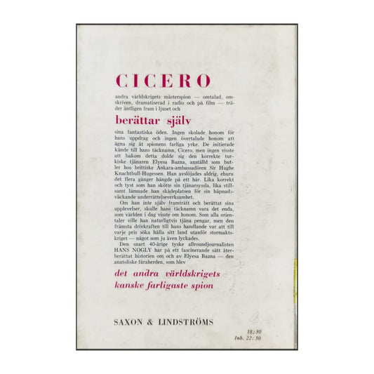 Hans Nogly: Jag Var Cicero