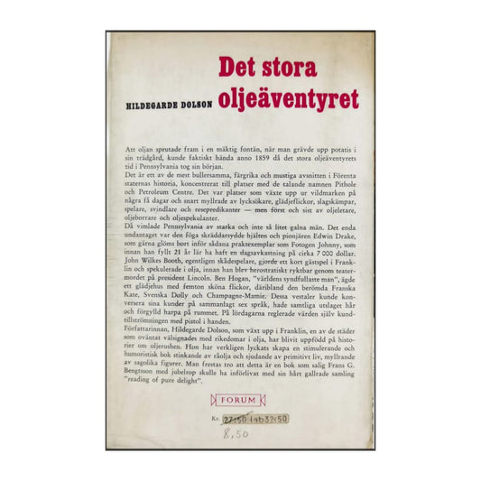Hildegarde Dolson: Det Stora Oljeäventyret