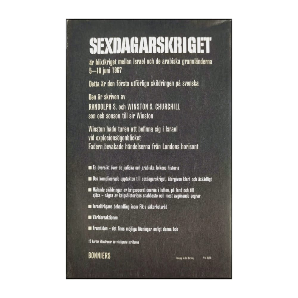 Randolph S. Churchill & Winston S. Churchill: Sexdagarskriget