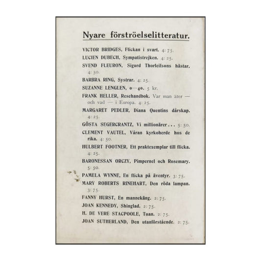 Lars Erik Hallén: Platina
