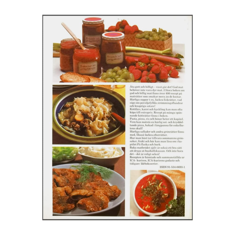 Stora Idéböckerna: Stora Boken Om God Och Billig Mat