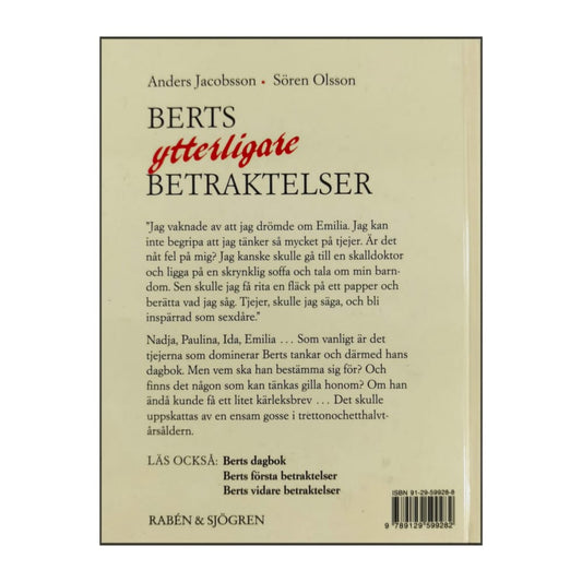 Bert: Berts Ytterligare Betraktelser