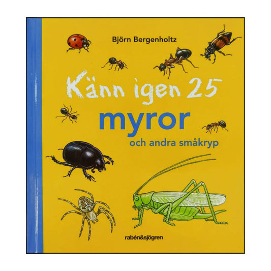 Björn Bergenholtz: Känn Igen 25 Myror Och Andra Småkryp