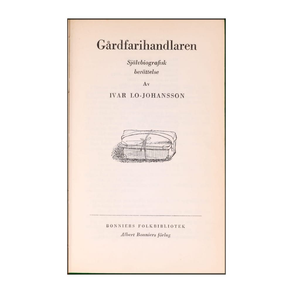 Ivar Lo-Johansson: Gårdfarihandlaren