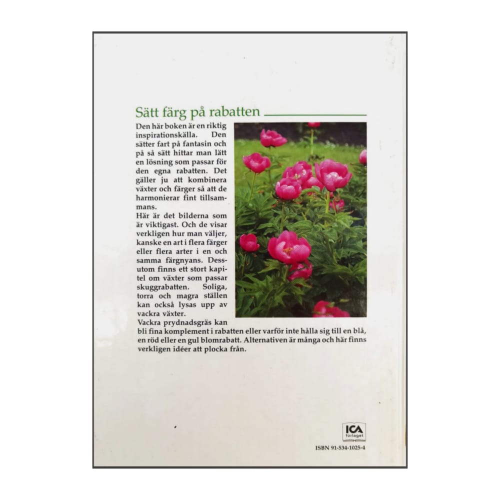 Trädgården Sätt Färg På Rabatten