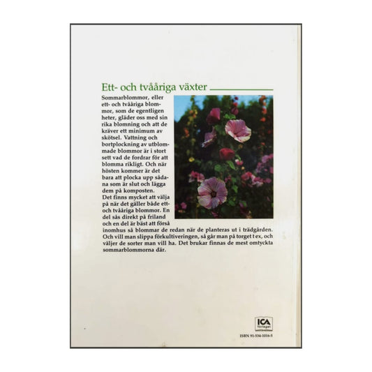 Trädgården Ett Och Tvååriga Växter