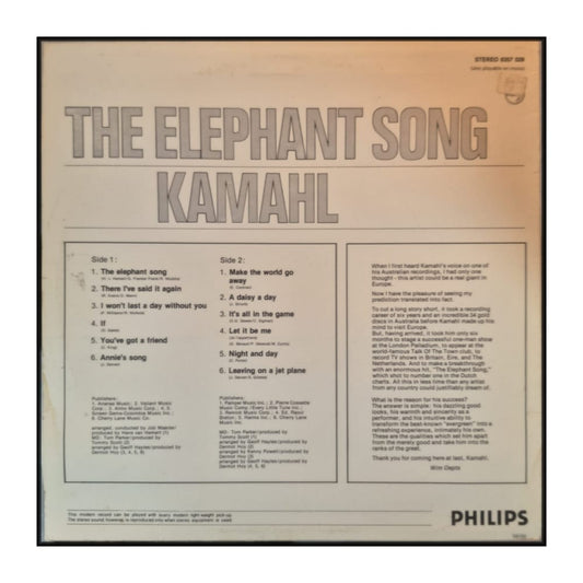 Kamahl: The Elephant Song