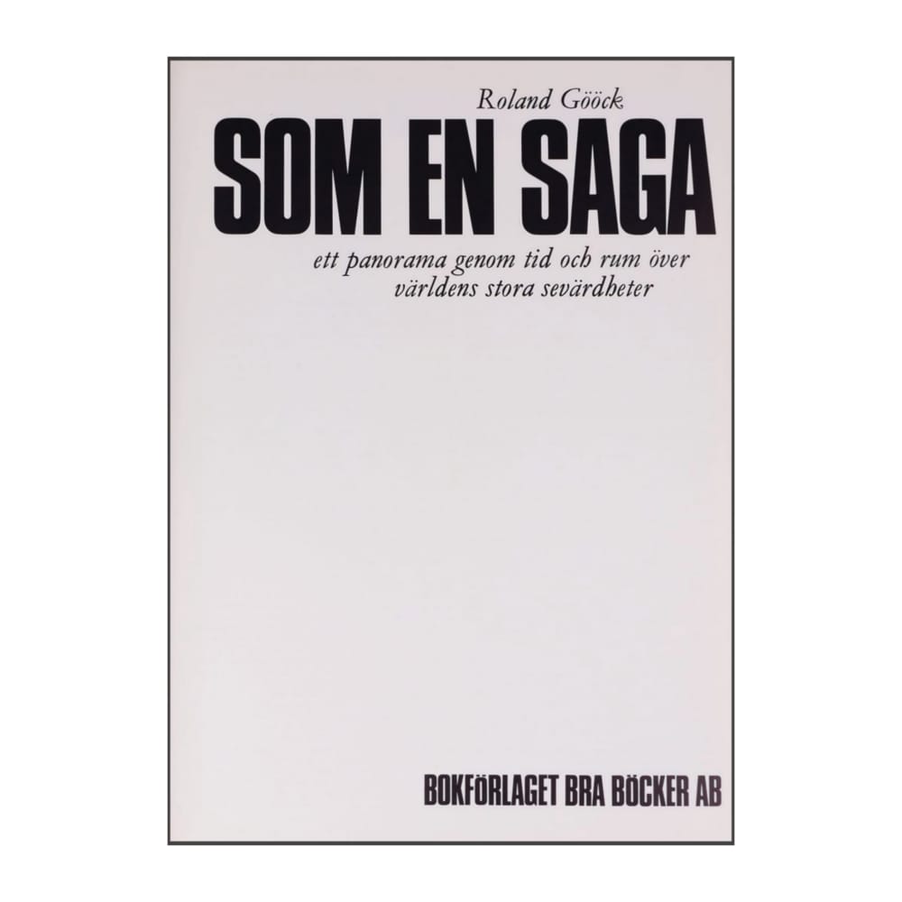 Roland Gööck: Som En Saga