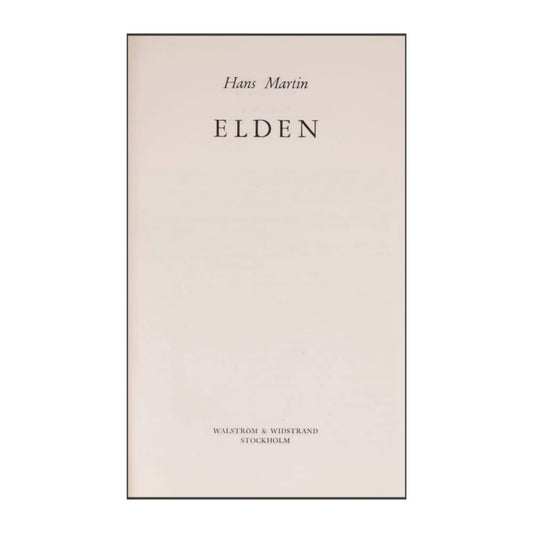 Hans Martin: Elden