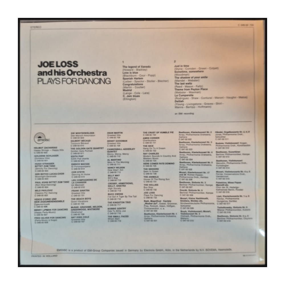 Joe Loss And His Orchestra: Plays For Dancing