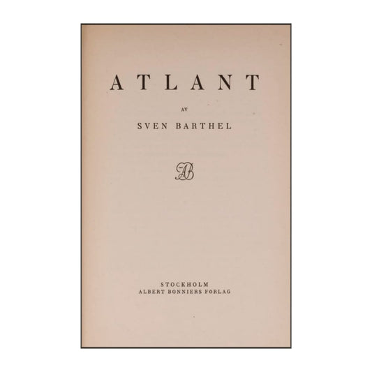 Sven Barthel: Atlant