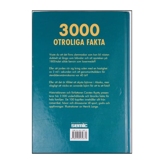 Carsten Ryytty: 3000 Otroliga Fakta
