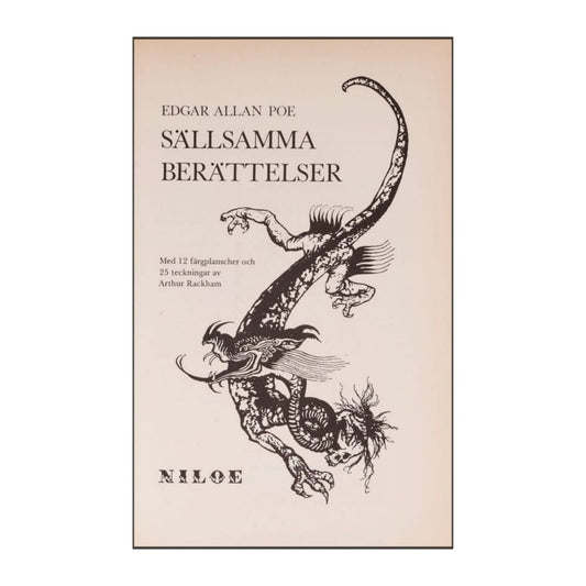 Edgar Allan Poe: Sällsamma Berättelser