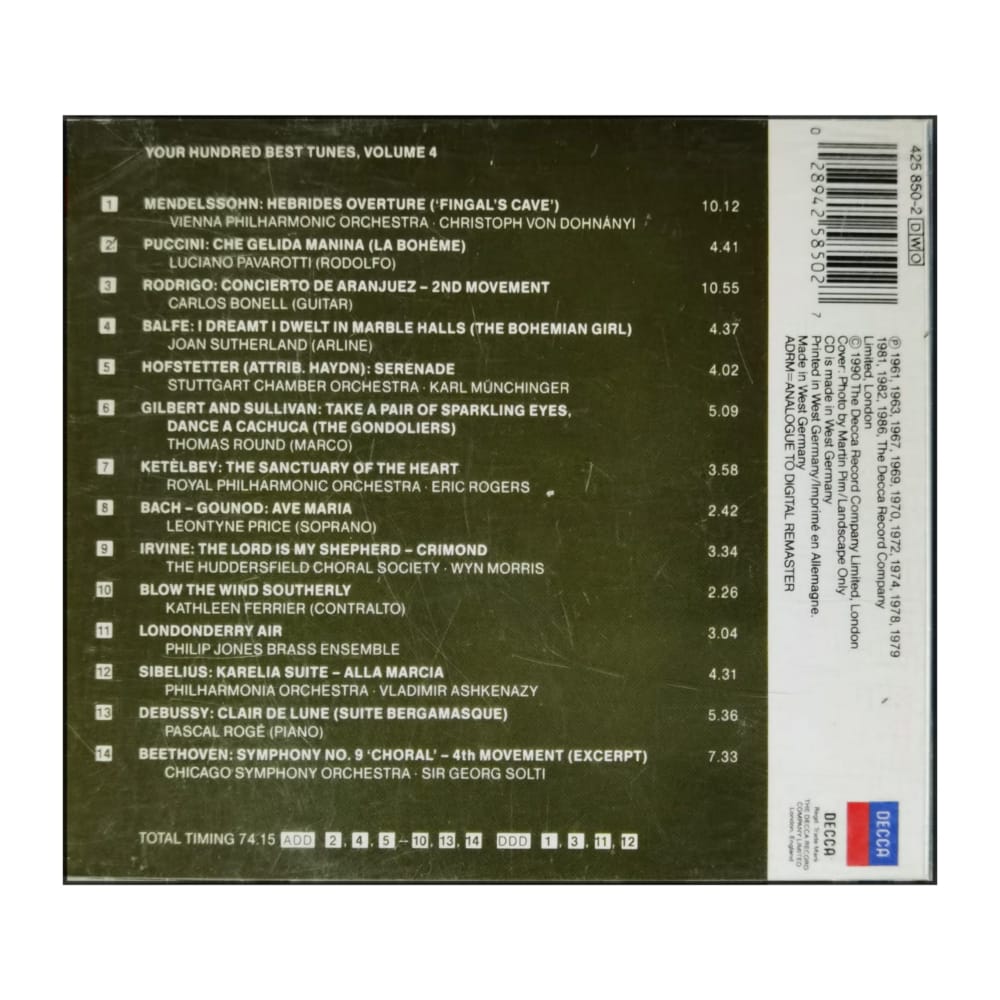 Your Hundred Best Tunes V4