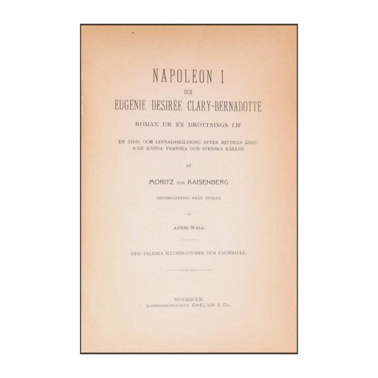 Moritz Von Kaisenberg: Napoleon 1