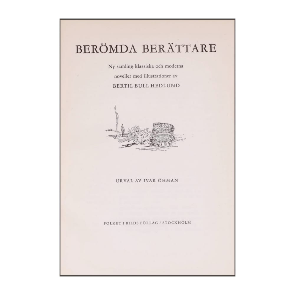 Ivar Öhman: Berömda Berättare
