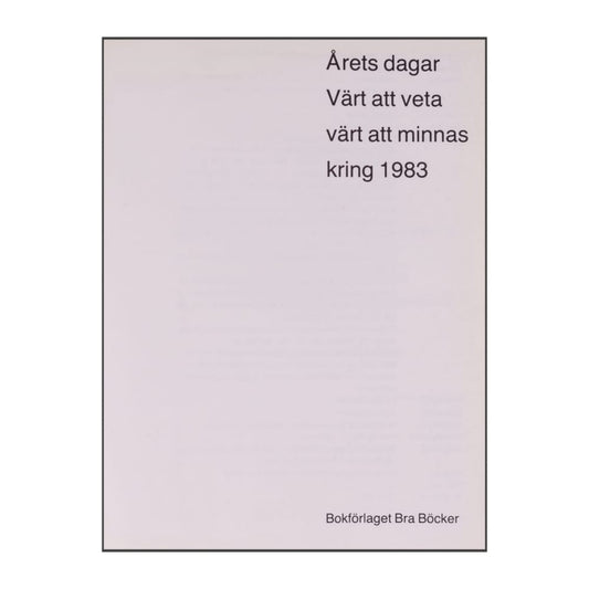 Årets Dagar 1983