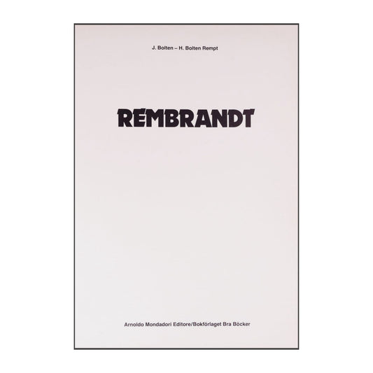 H. Bolten Rempt & J. Bolten: Rembrandt