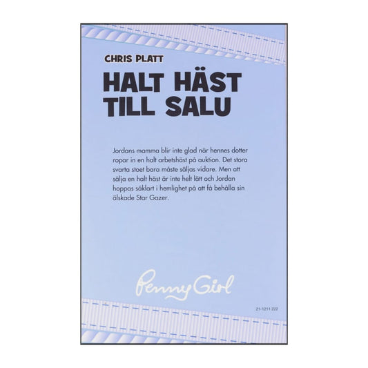 Chris Platt: Halt Häst Till Salu