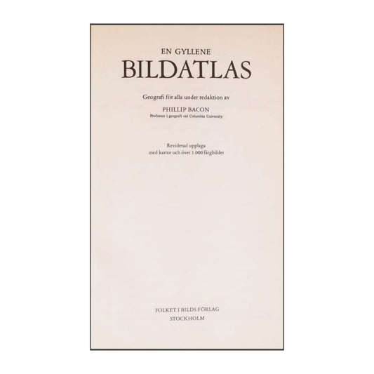 En Gyllene Bildatlas