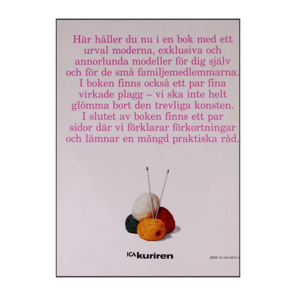 Ica Kuriren: Stickat