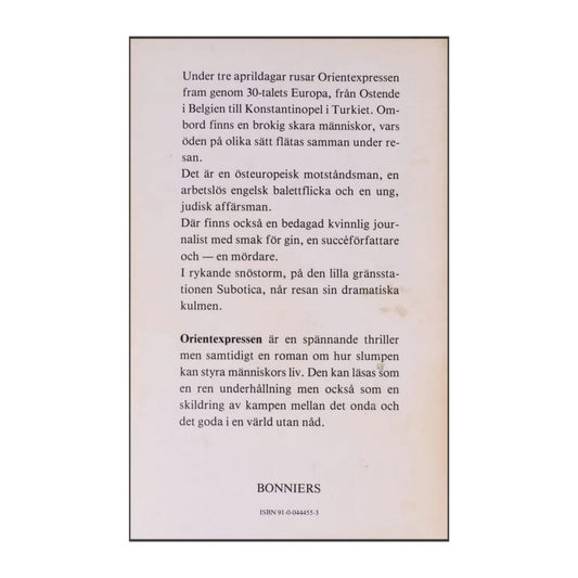 Graham Greene: Orientexpressen