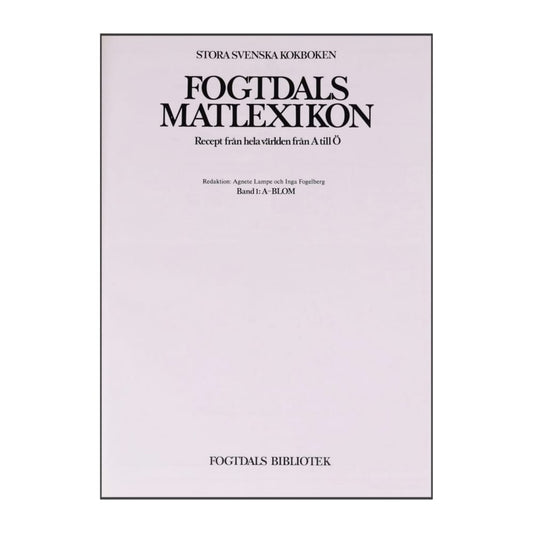 Fogtdals Matlexikon 1