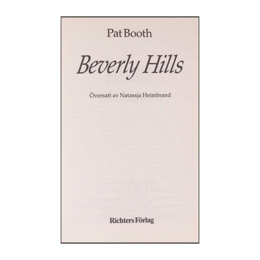 Pat Booth: Beverly Hills