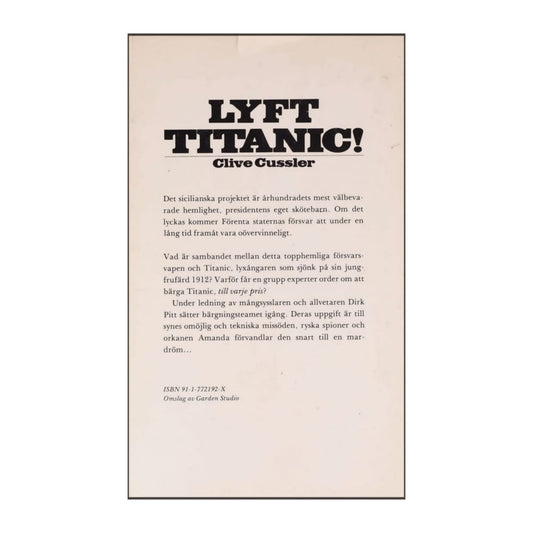 Clive Cussler: Lyft Titanic