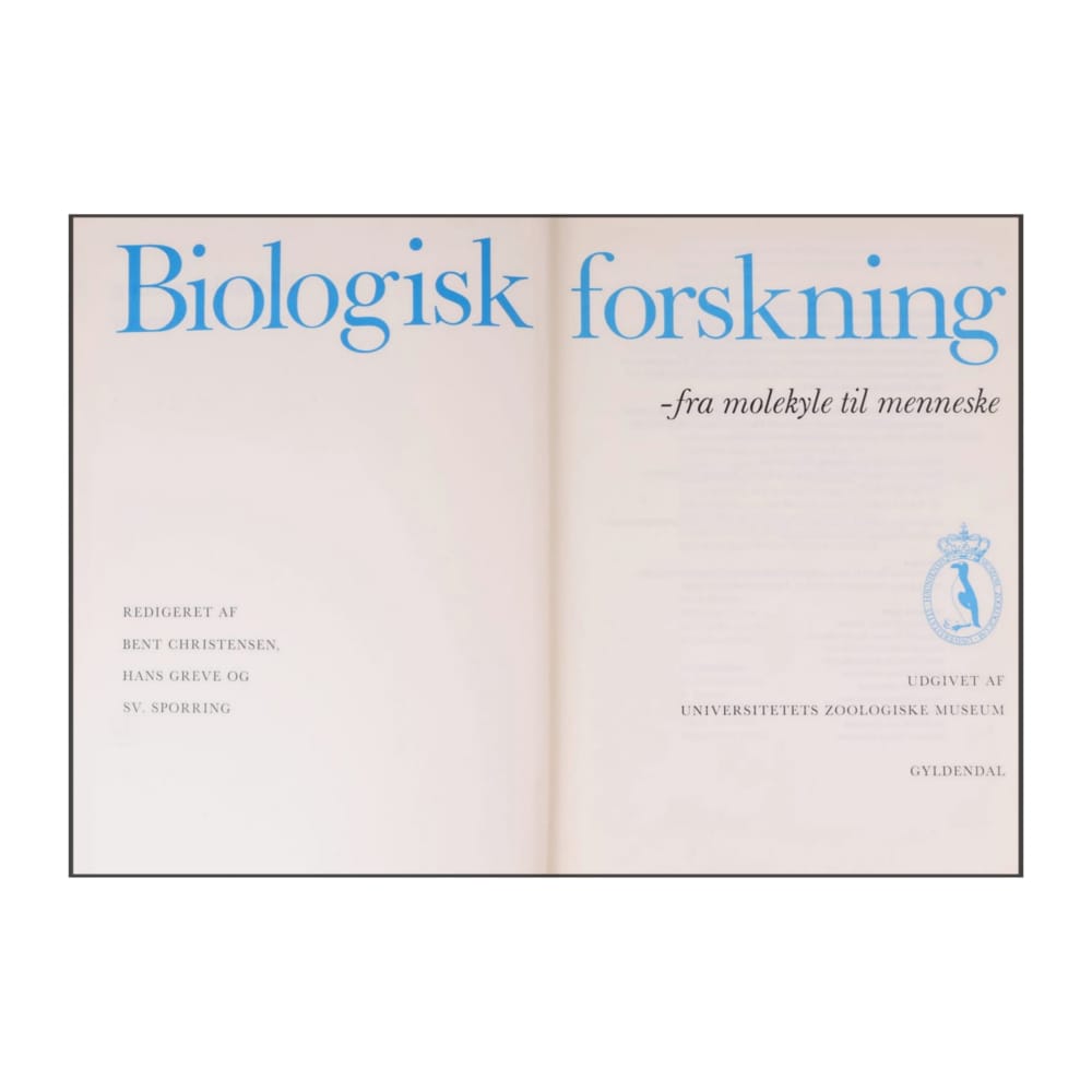 Biologisk Forskning