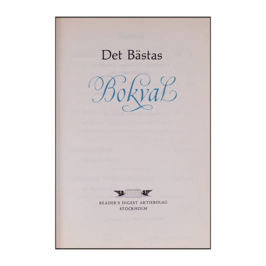 Det Bästas Bokval