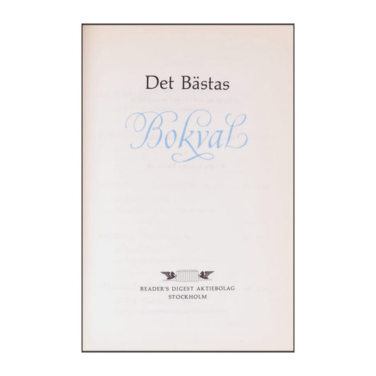 Det Bästas Bokval