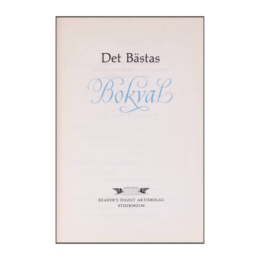 Det Bästas Bokval