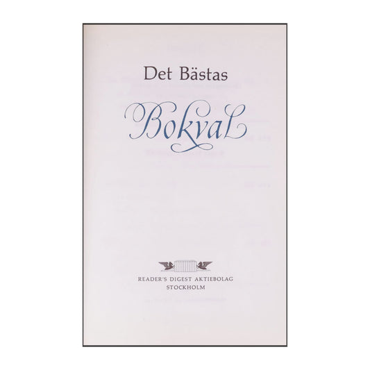 Det Bästas Bokval
