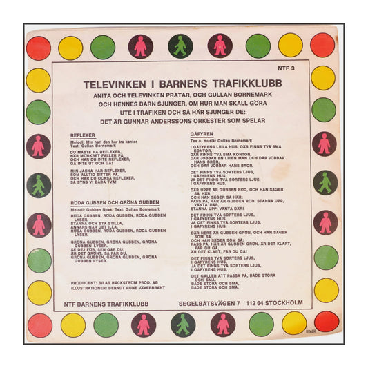 Anita & Televinken: Televinken I Barnens Trafikklubb Cover 2