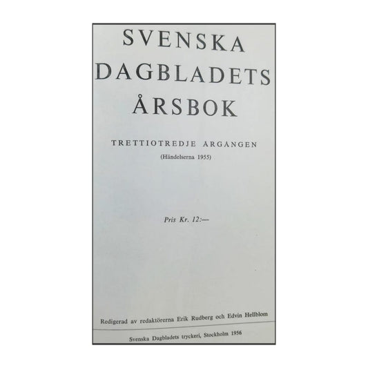 Svenska Dagbladets Årsbok 1955